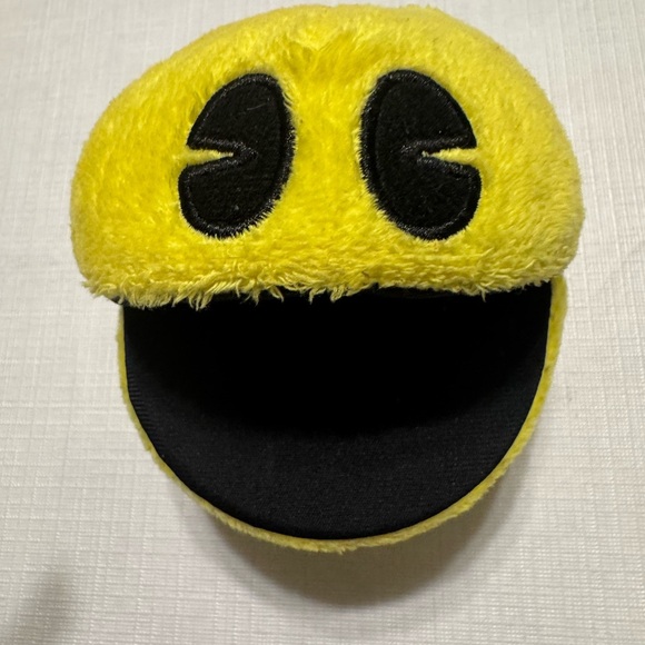 Yellow Plush Pac-Man 5” with sound! Fast Shipping - Picture 1 of 8